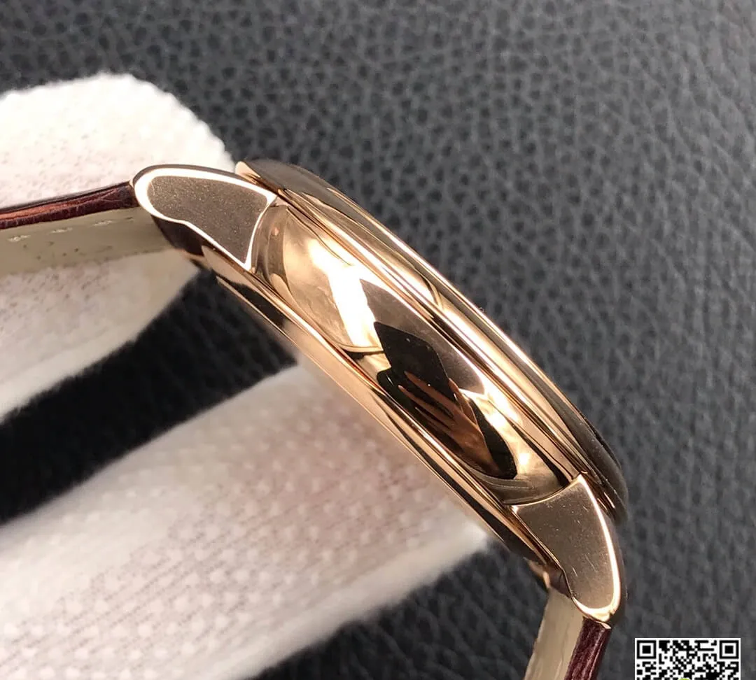 Omega De Ville 424.53.40.21.02.001 ZF Factory 1:1 Best Edition Replica Watch Brown Leather Strap